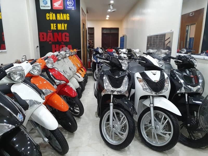 10 cửa hàng uy tín nhất ở các chợ xe máy cũ Hà Nội