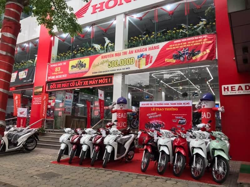 Top 20 cửa hàng head xe Honda tại Hà Nội uy tín nhất  HaNoitoplist