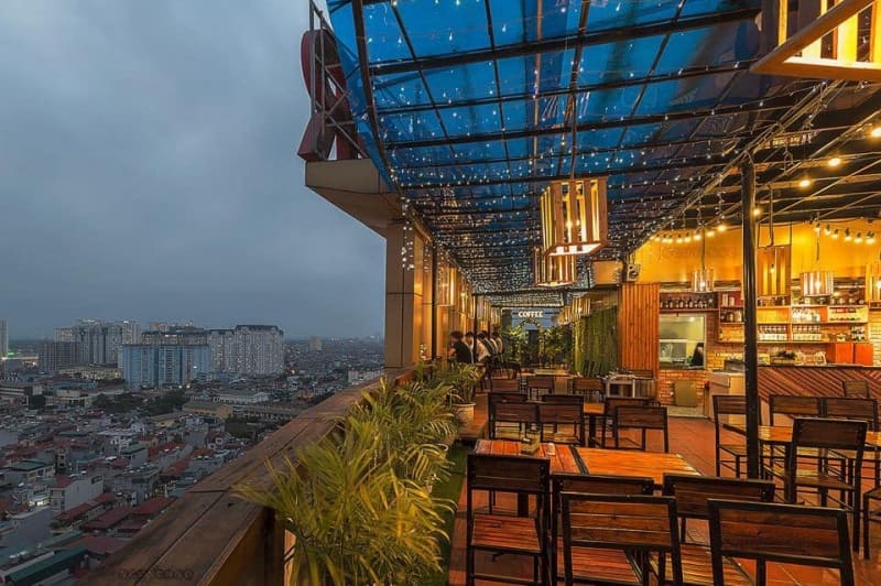 Cafe Rooftop Hà Nội 10