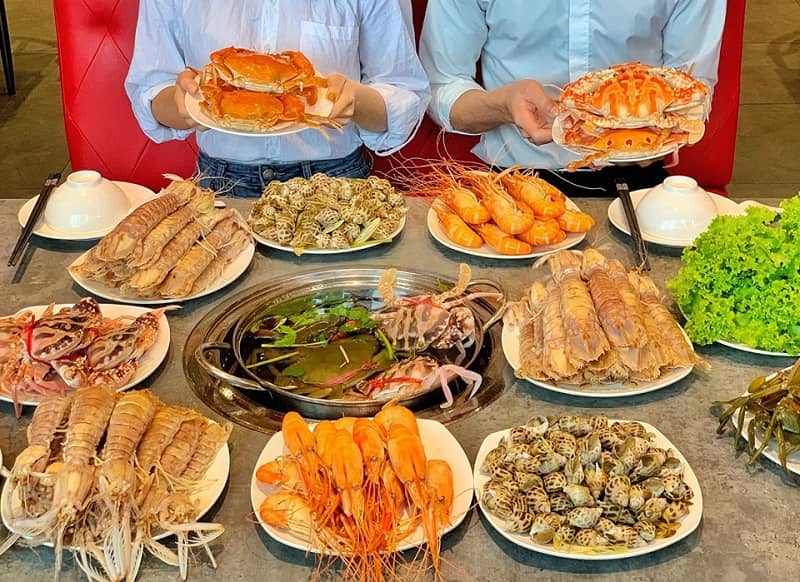 buffet hải sản Hà Nội 7