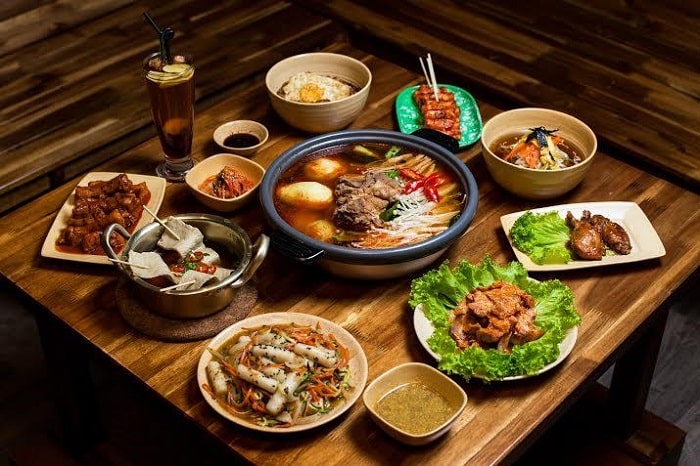 Nhà hàng Hàn Quốc 4