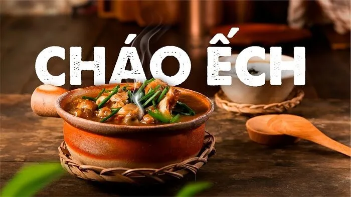 cháo ếch singapore