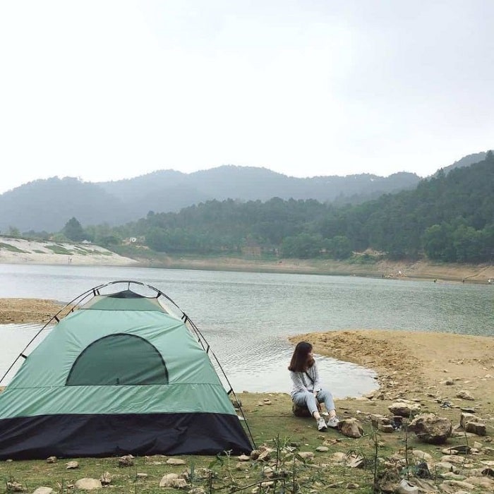 địa điểm cắm trại gần Hà Nội 3