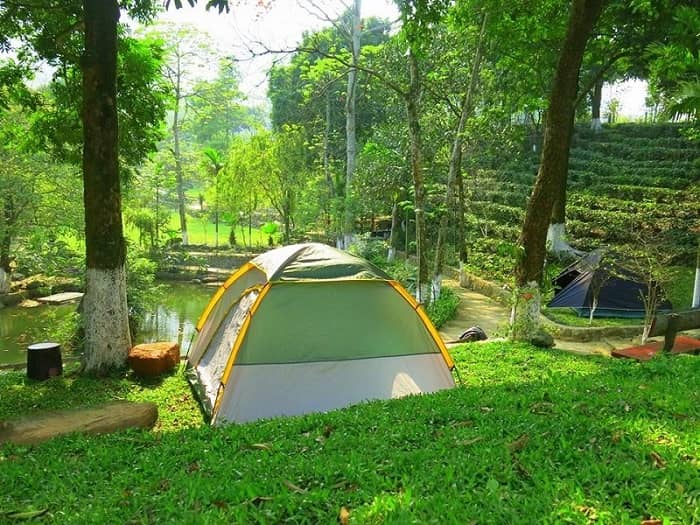 địa điểm cắm trại gần Hà Nội 6