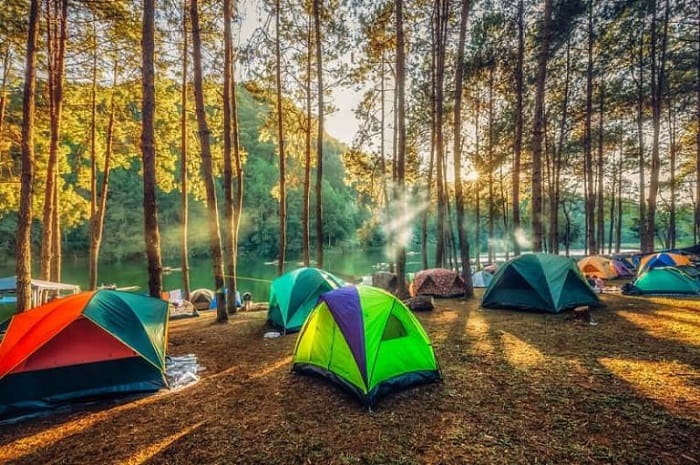 địa điểm cắm trại gần Hà Nội 8
