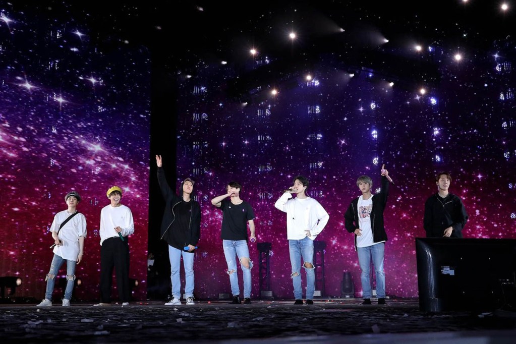 Hình ảnh concert BTS đẹp mới nhất