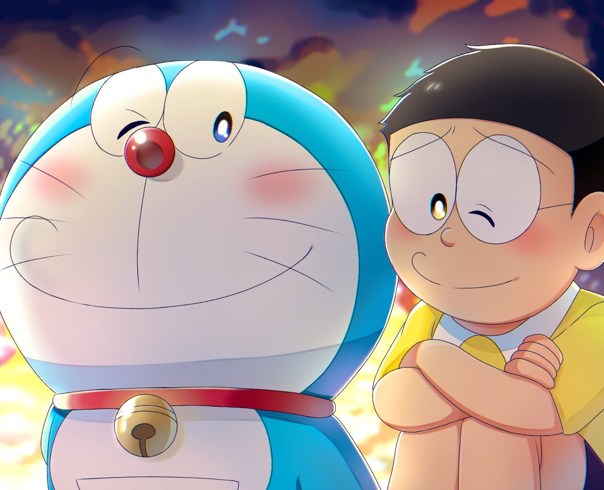 Ảnh Doraemon buồn cute