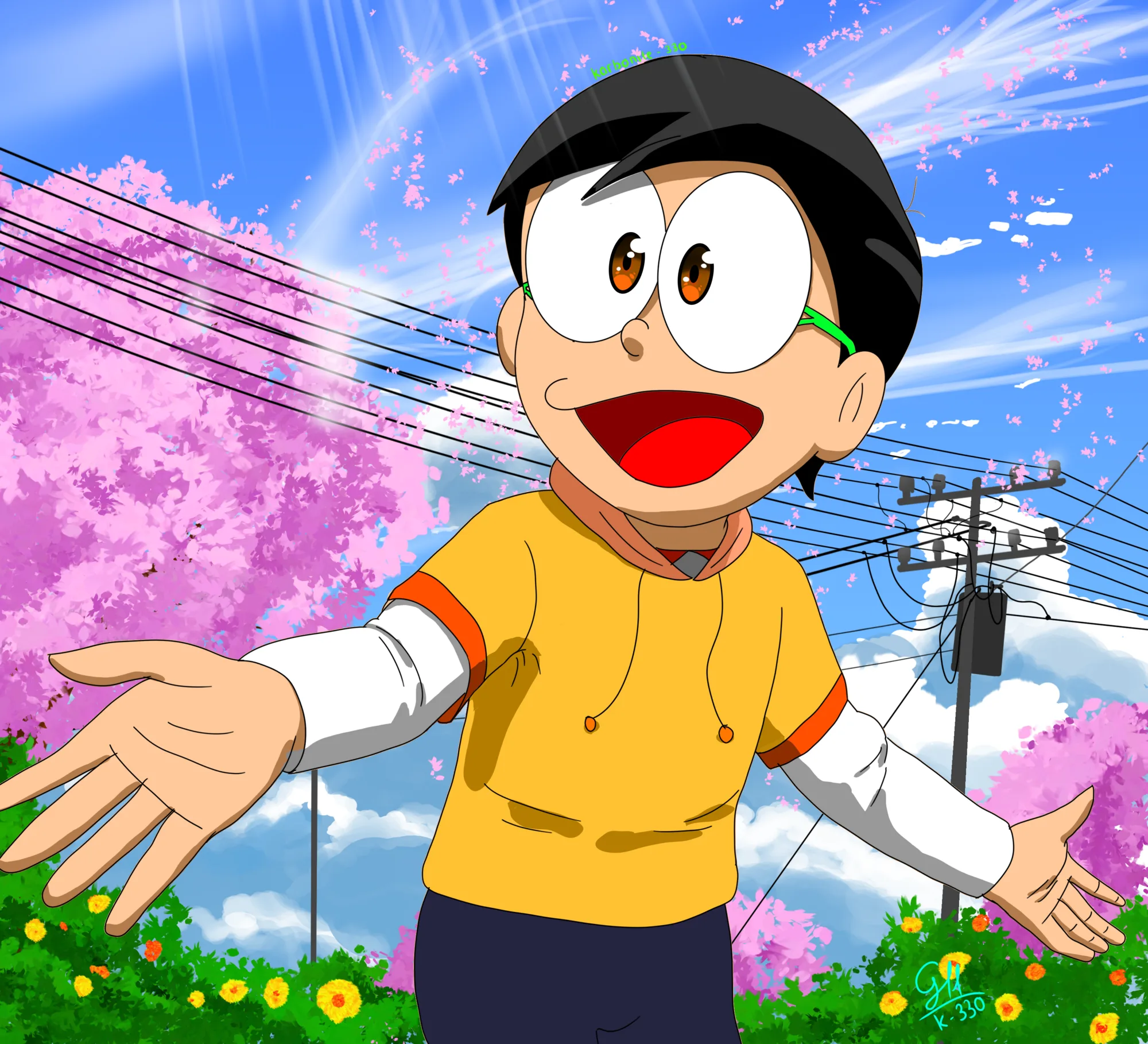 Hình Ảnh Nobita Cute Cool Ngầu Đáng Yêu Siêu Dễ Thương
