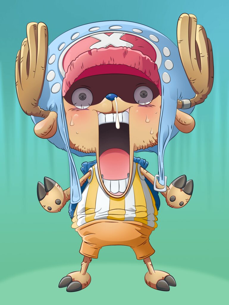 Download Cute Pirate One Piece Chopper Wallpaper | Wallpapers.com