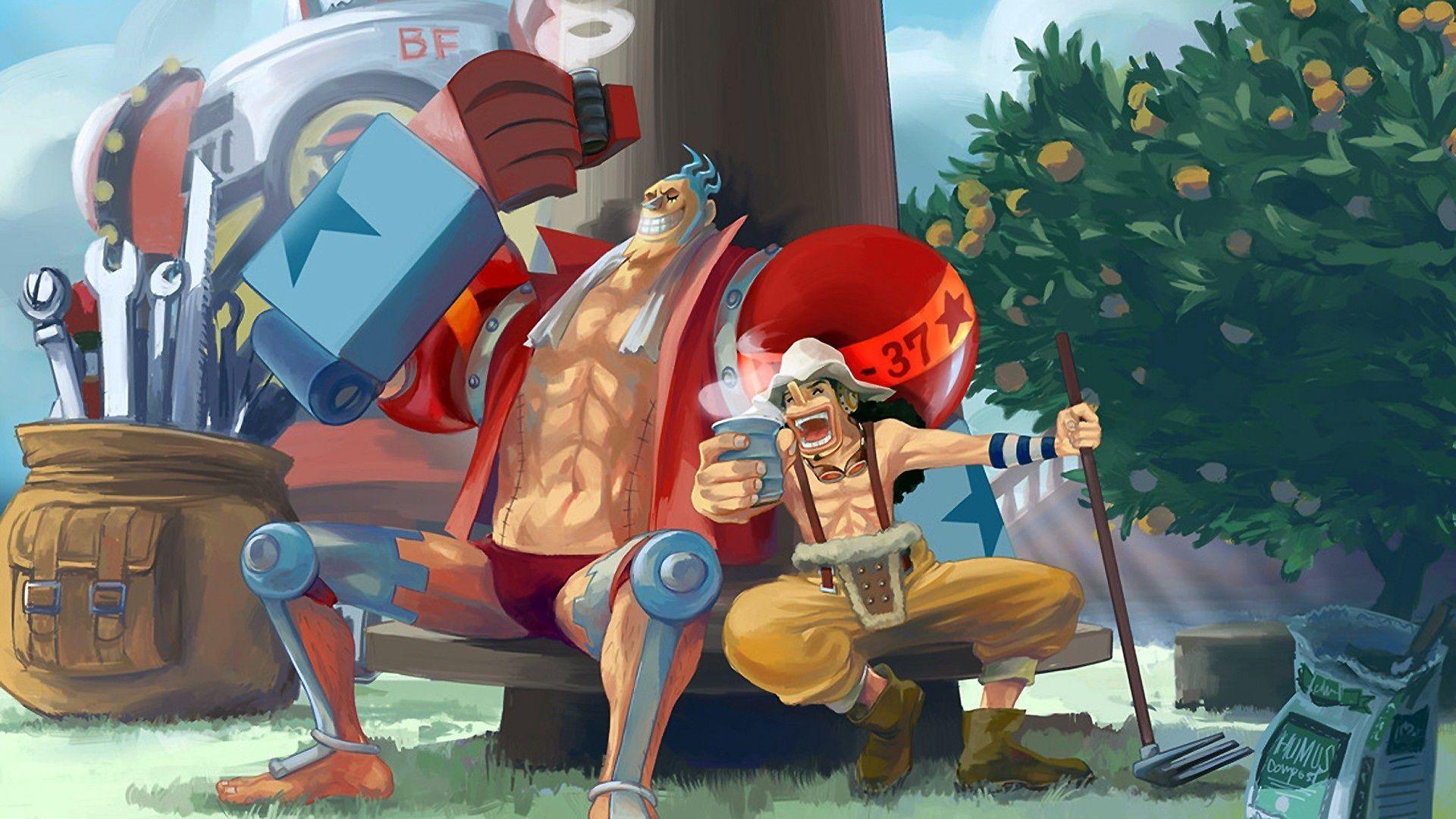 Ảnh Franky (One Piece) ngầu lòi