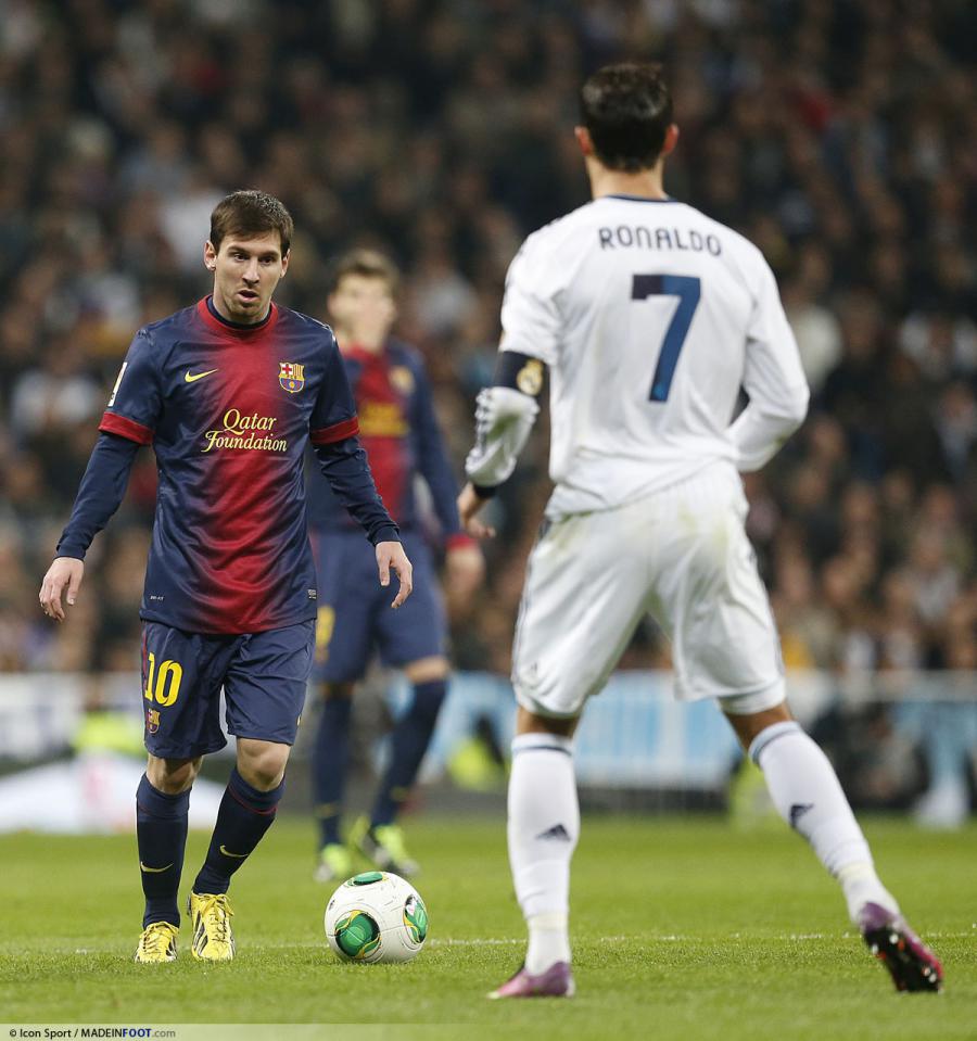 Ronaldo  Messi cùng chào khán giả 2K tải xuống hình nền