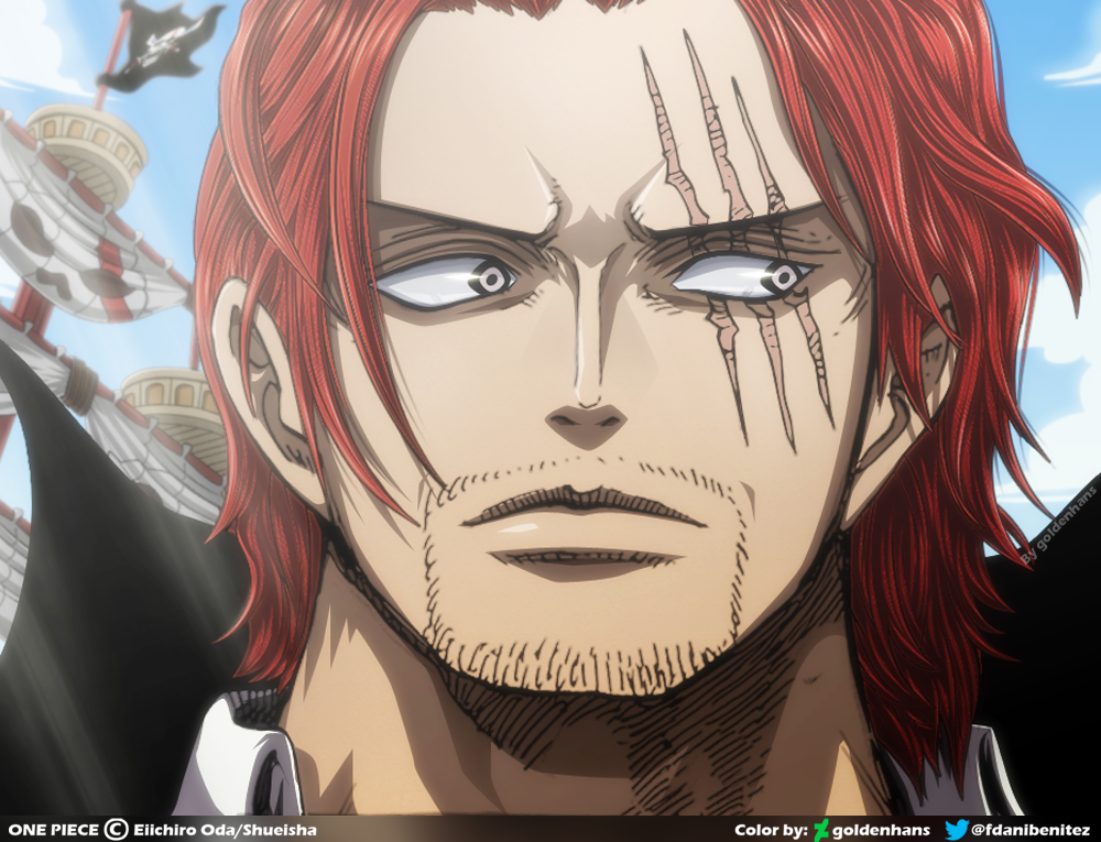 HCMMô Hình Figue One Piece Vua hải tặc tứ hoàng Shanks tóc đỏ 39cm   Lazadavn