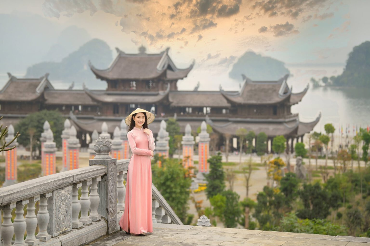 Hình ảnh đẹp chùa Tam Chúc 
