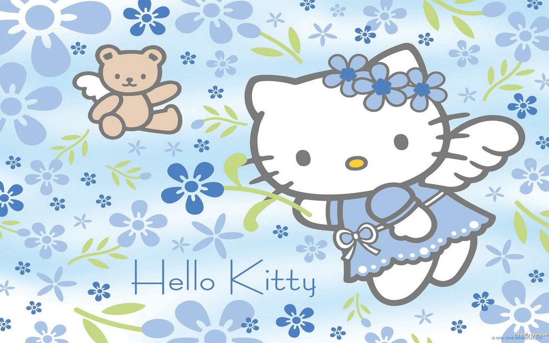 Hình nền Hello Kitty Màu Hồng Dễ Thương Con Mèo Mèo Con Hoạt Hình Background Vector để tải xuống miễn phí Pngtree