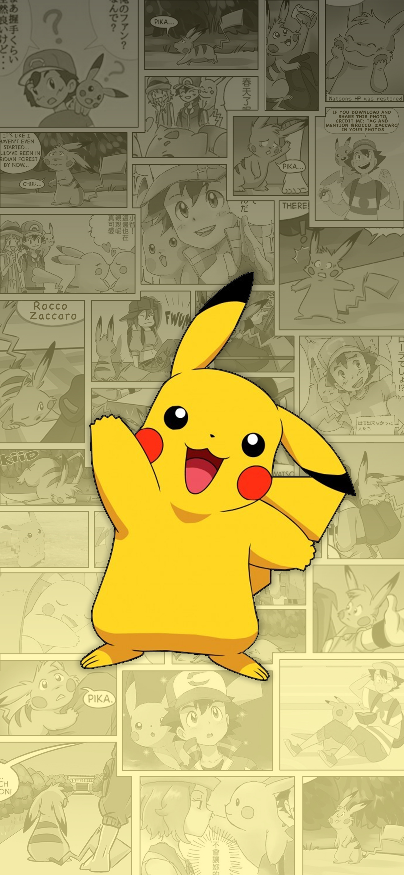Hình ảnh Pikachu cute, dễ thương cực đẹp