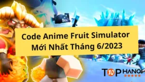 Code Anime Fruit Simulator Mới Nhất Tháng 62023